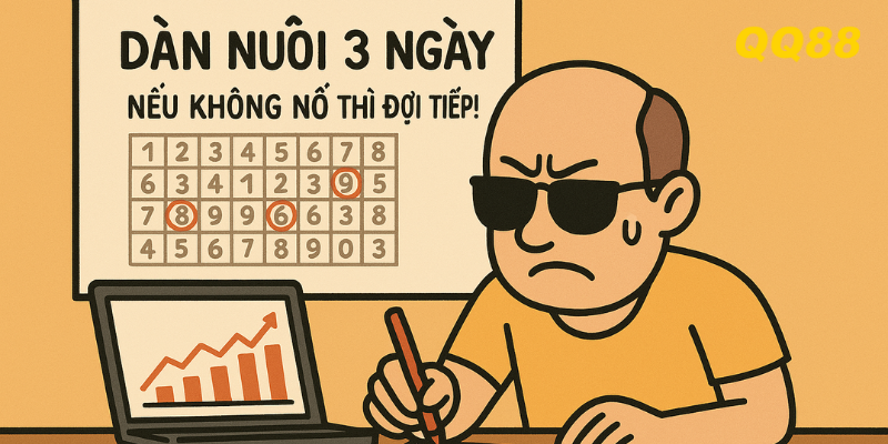Nuôi dàn đề 3 ngày – chiến thuật vàng của cao thủ QQ88.